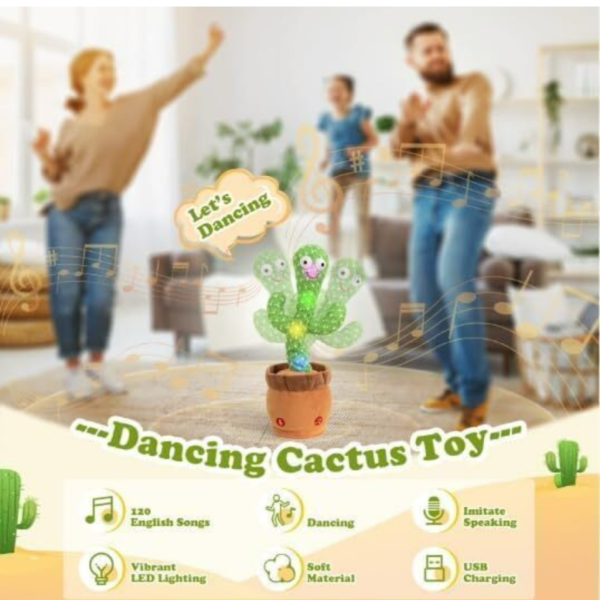 Dancing Cactus Rose Design for kids - Image 4