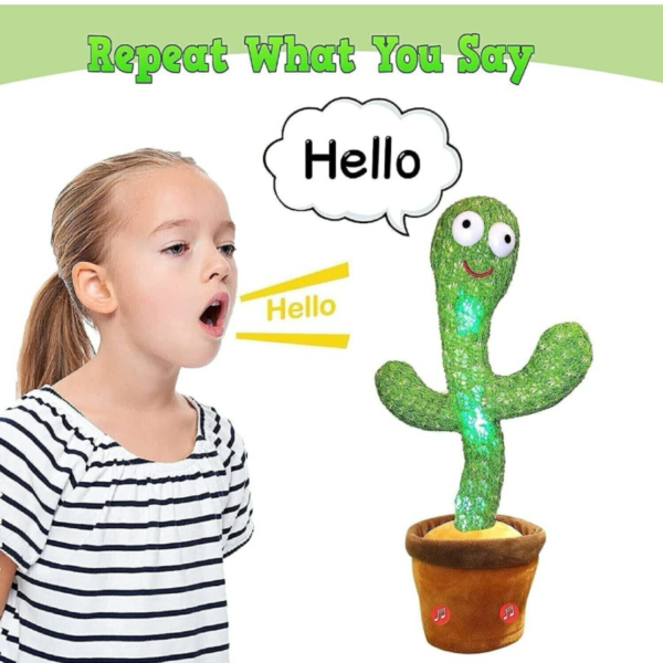 Dancing Cactus Rose Design for kids - Image 2