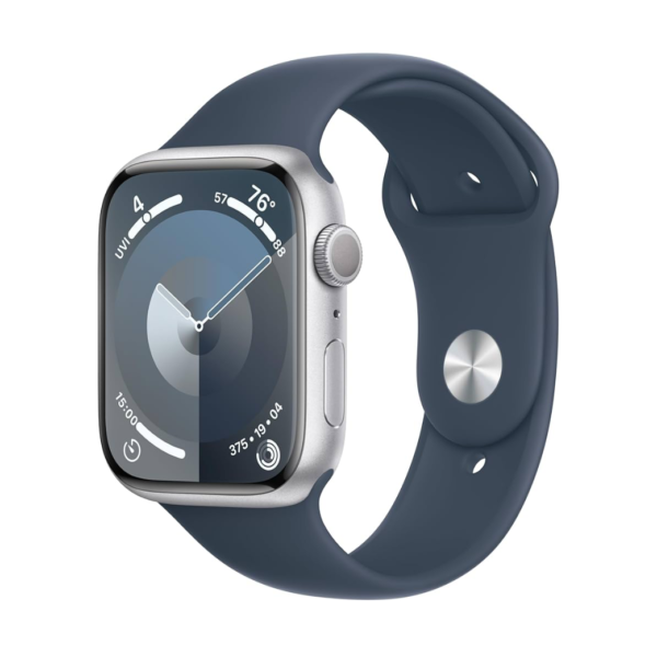 I Watch Series 9 GPS 45mm Aluminium Case with Sport Band - S/M (Midnight Strap, Free Size) - Image 2